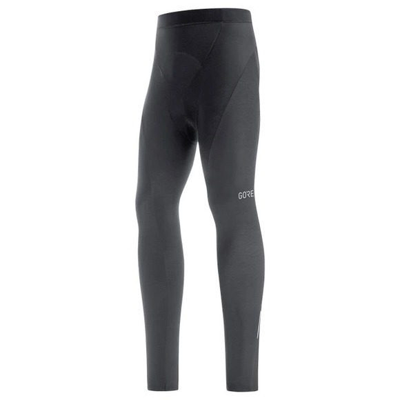 Gore-Tex C3 Partial GTX  Infinium‎ Thermo Tights Windproof Cycling Black MED - Picture 1 of 16